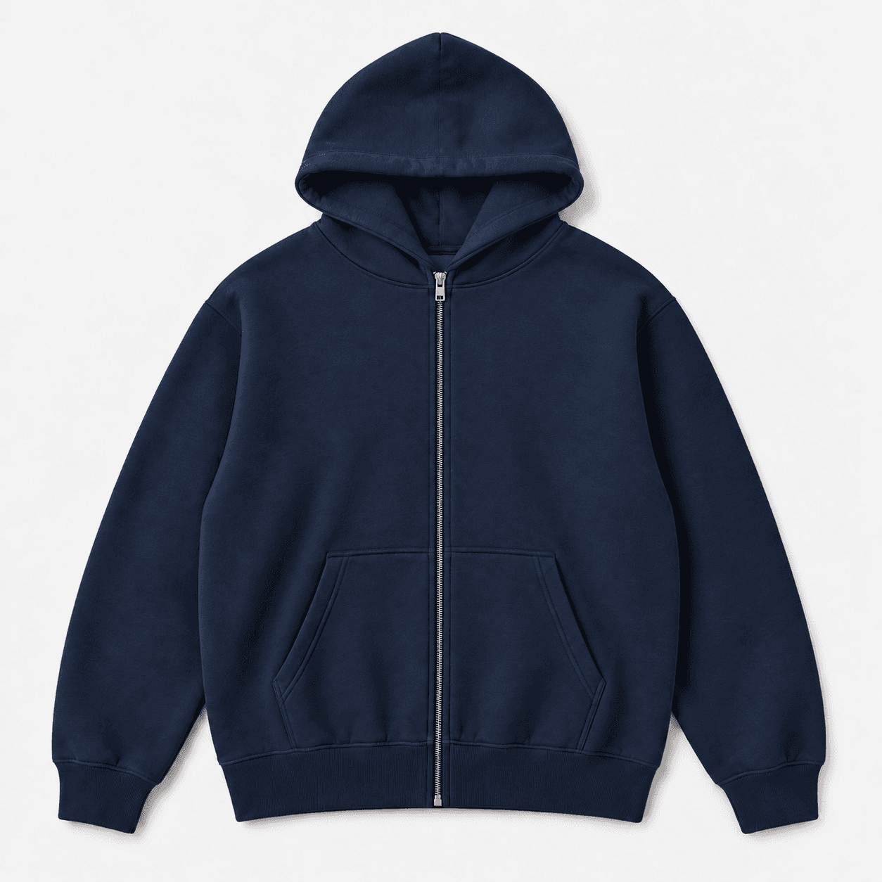 Blanke vest in donkerblauw